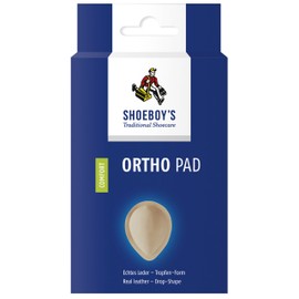 Shoeboy's ORTHO Pad - tropfenförmige Pelotte zur Stützung des Mittelfußgewölbes - Größe 44-46, 1 Paar