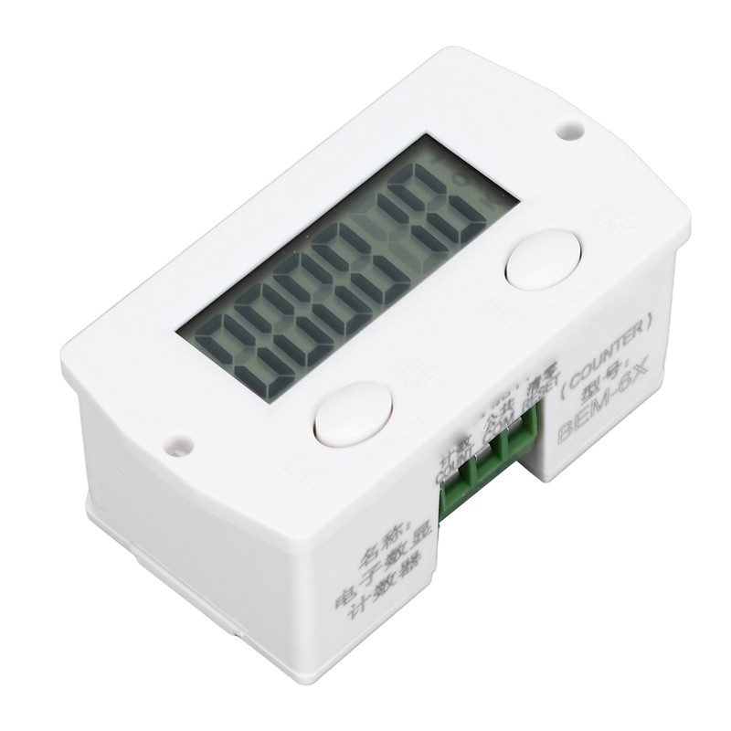 BERM Electronic Counter Magnetic Induction Digital Display Industrial Punch Counter