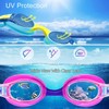 Kids Swimming Goggles Anti Fog Kids-Goggles No Leaking Water Pool
