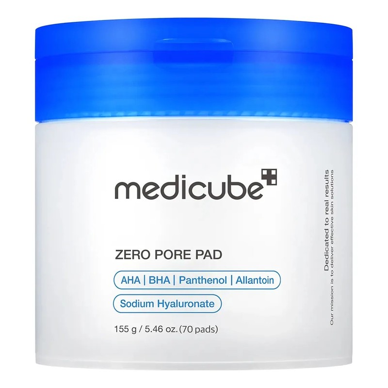 Almohadillas Sin Poros 70 Pads 155g Piel Grasa Exfoliante Medicube