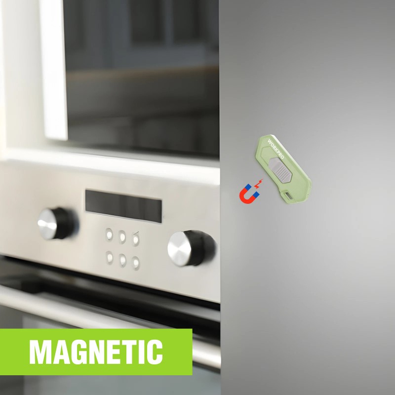 WORKPRO Safe Ceramic Box Cutter Small with Extra Blades 3PC