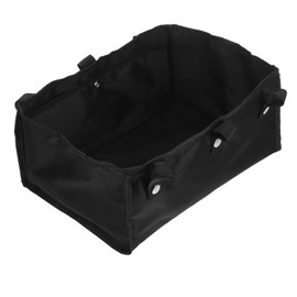 OHPHCALL Walker Baskets Folding under Seat Bag Storage for Wheelchair Pouch Black