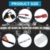 Ongfuwu Under Hood LED Light Kit, 12V Waterproof Car Under