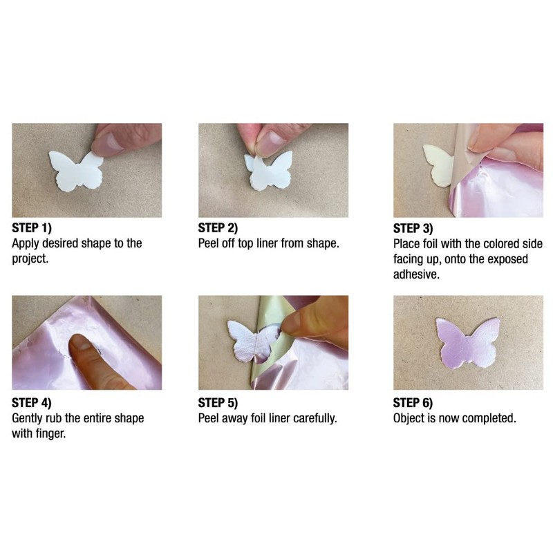 Scrapbook Adhesives by 3L Metallic Transfer Foil Sheets - Holographic