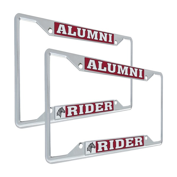 Desert Cactus Rider University Car Accessories Metal License Plate Frame