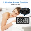 SZELAM 5.6 Inch LCD Digital Alarm Clock with Large Number