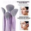Jessup Makeup Brushes Face 5pcs, Premium Synthetic Make Up Brushes