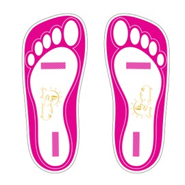 25 pares (50 pies) desechables, color rosa, para broncear, para proteger el pie