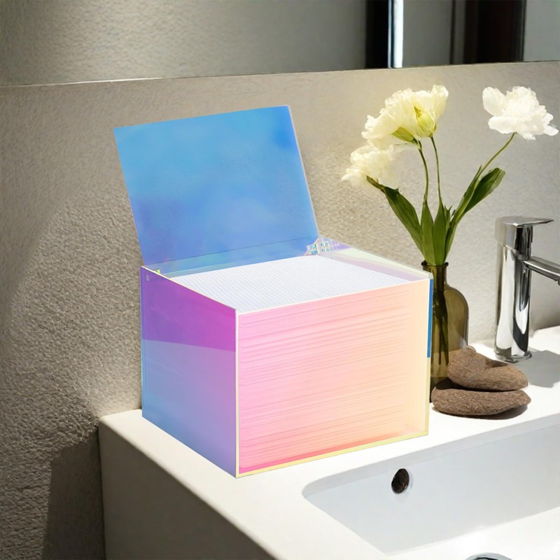 Watpot Disposable Face Towel Storage Box Compatible with Facial Towel