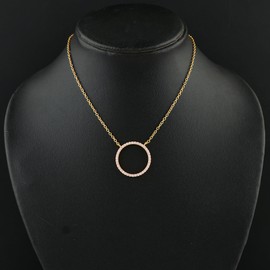 Pink Sapphire Gemstone Necklace for Her Christmas Birthday Gifts Mom Wife Sapphire Birthstones Gemstone Jewelry for Women 925 Sterling Silver (Pink Sapphire)