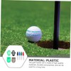 Sosoport 8-Piece Golf Ball Line Marker Set Plastic Golf Alignment
