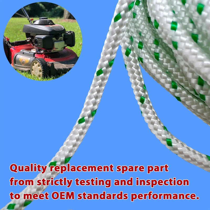 Recoil Starter Rope Pull Cord Compatible with Craftsman Husqvarna STHIL