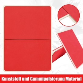 Harilla Karate Breaking Boards Taekwondo Kicking Breaking Boards Punching Boards Martial Arts Training Equipment Rebreakable Training Board Karate Boards for Kids Performance Red 1.5 cm