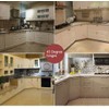 TamBee 1 Pair 45 Degree Hinges Soft Close Cabinet Corner