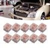 10 Pcs Waterproof Automotive Relay 80A 5 Pin SPDT Universal