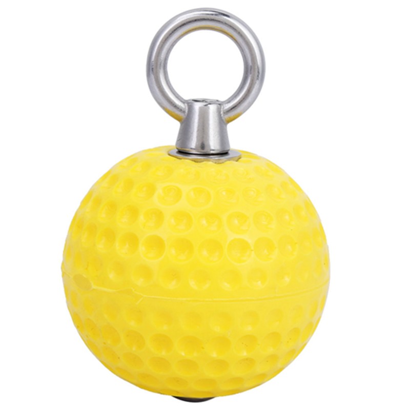 Yellow Pull Up Arm Strength Training Hanging Ball Gym Exercise