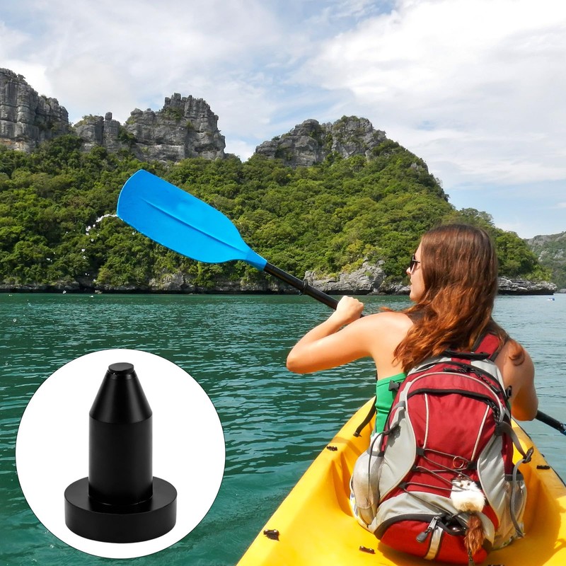 Sinbana 12pcs 1/2" Kayak Drain Plugs, Push-in Scupper Plugs for