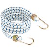 Heavy Duty Bungee Cords with Steel Hooks - Adjustable 24"