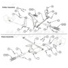 TCT-MT Forward Controls Foot Pegs Levers Linkages Fit for Harley