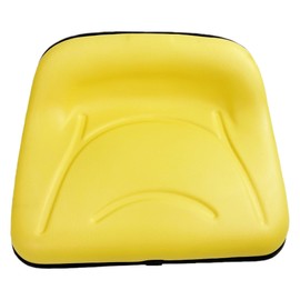 E-AM104645 DirectFit™ Yellow Seat for John Deere GX70, GX75, GX85, GX95, RX63 (S/N 475001>), RX73 (S/N 475001>), RX75 (S/N 475001>), RX95 (S/N 475001>), STX30, STX38
