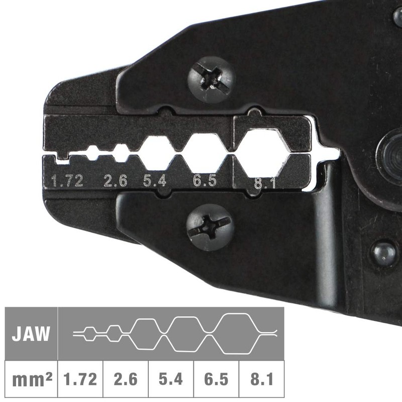 IWISS Coaxial Cable BNC Dedicated Crimping Tool Ratchet Type HS-05H