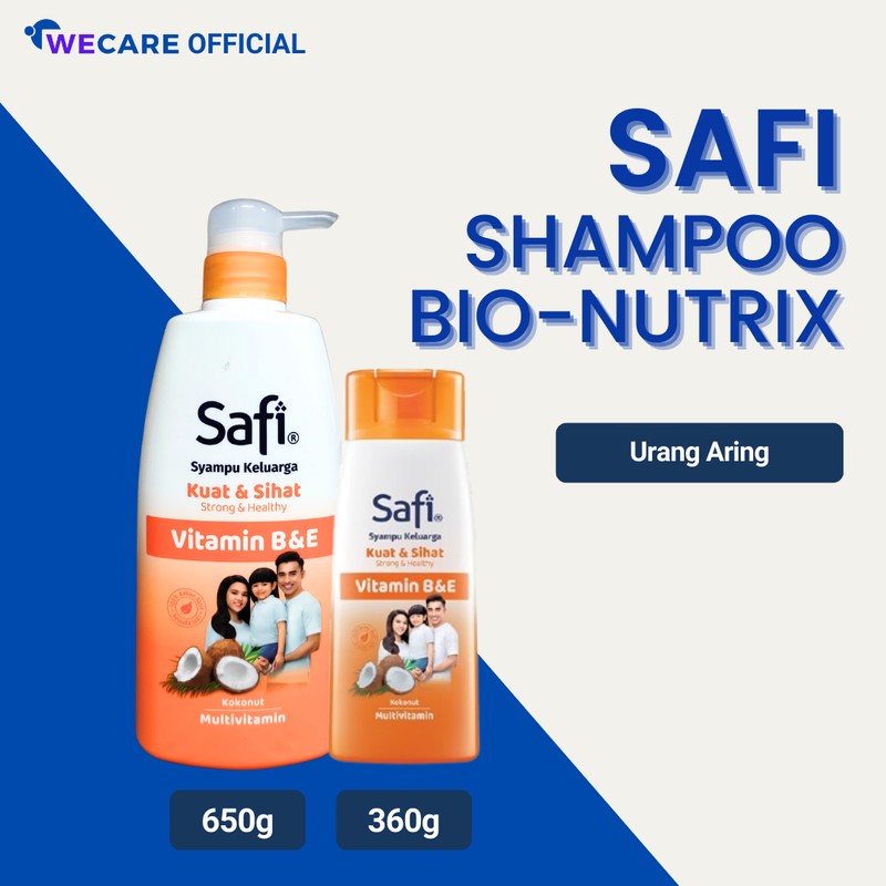 Safi Shampoo Bio-Nutrix (360g / 650g) - (Urang Aring /