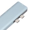 USB C Hub 4K 30Hz HD Output 10Gbps PD 87W