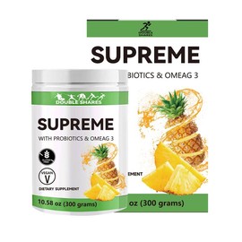 Supreme Detox Supplement - Healthcare Natural Fiber Powder 300g - Dietary Supplement for Natural Fiber Support - Edible