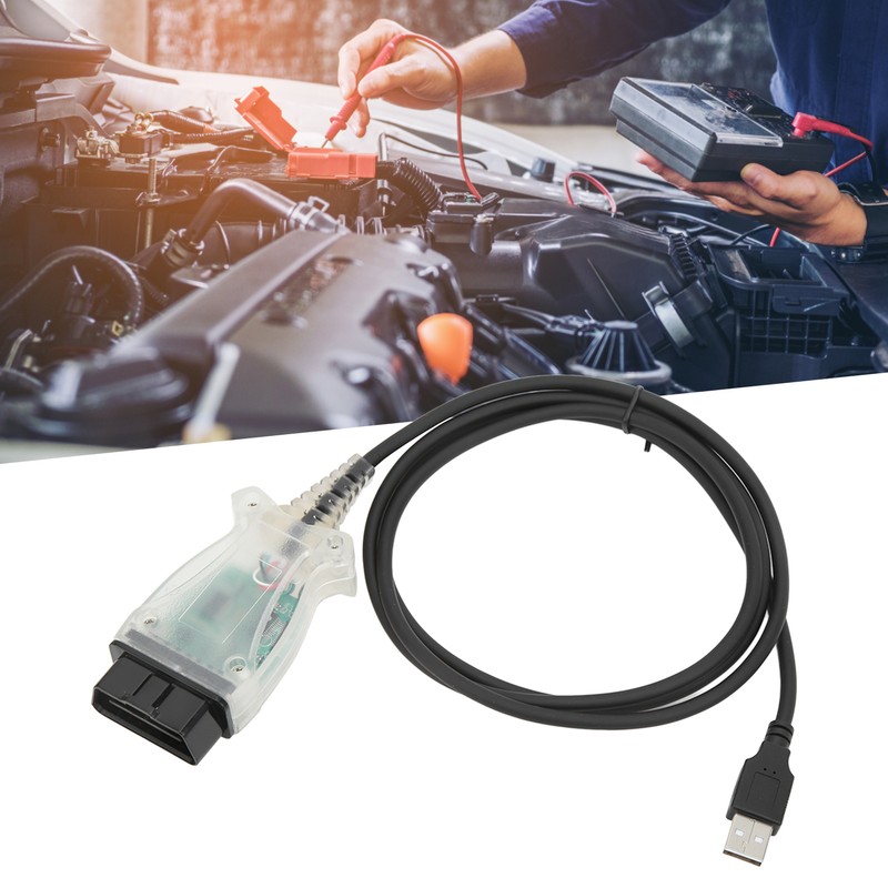 OBD2 Diagnostic Cable for ELS27 Wearproof Scanning Adaptor Replacement for