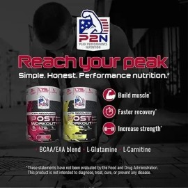 Suplemento en polvo P2N Peak Performance Nutrition Post Entreno Recuperador de XTR Recovery Post Workout sabor lima limón x 360g                      