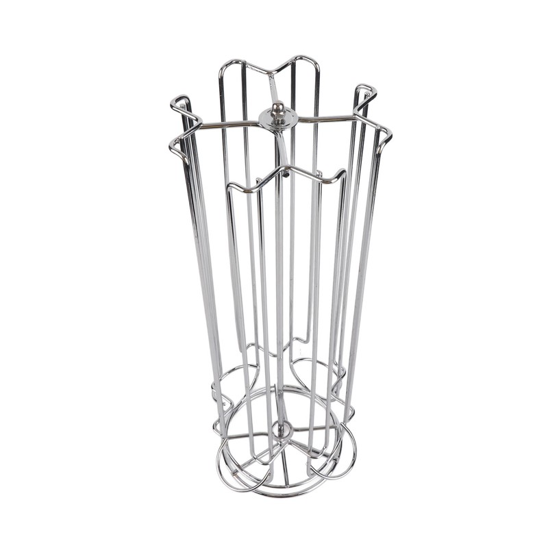 Coffee Pod Holder Tower Stand Rack Revolving Rotating 28 Capsules