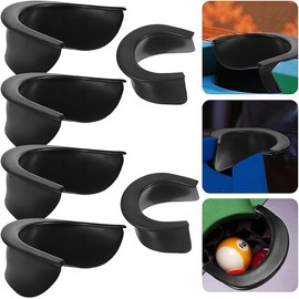 18pcs Pool Table Pockets Liners, Billiard Hole Liners, Pool Table Accessories, Billiard Pool Table Hole Pocket Rubber Liners Accessory Set, Pool Table Accessories Pool Table Pockets Pool Table Pock