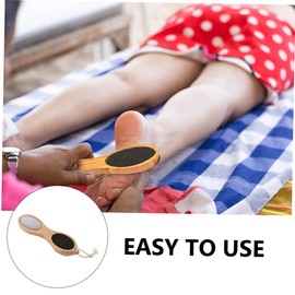 Mikinona 2Pcs Foot Care Tools Double Sided Foot Rasp Easy Callus Remover for Compact for Home Pedicure and Foot Care