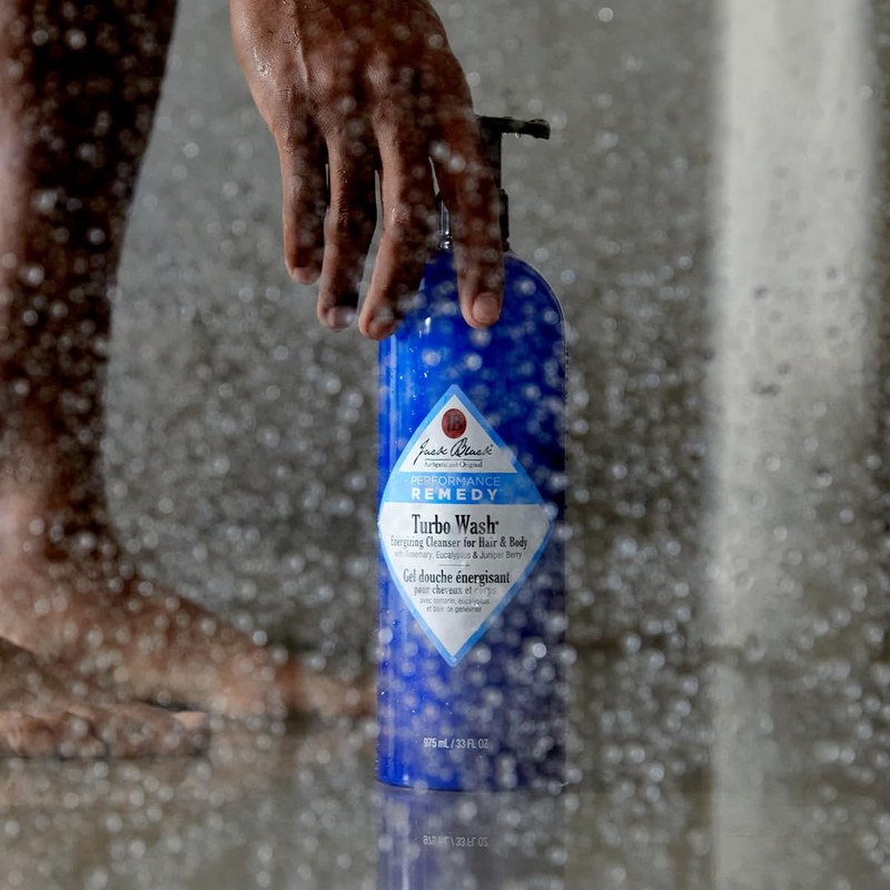 Jack Black Turbo Wash Energizing Body & Hair Cleanser, 33