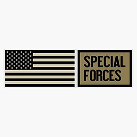 HOF Trading Military: Special Forces Vinyl Sticker Waterproof Decal Laptop Wall Window Bumper Sticker 5"