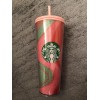 STARBUCKS NEW Starbucks Holiday Glitter Swirl Cold Cup 24oz Tumbler