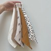 Minifolk set of 5 Washcloths/Mini Muslins | 100% Cotton |