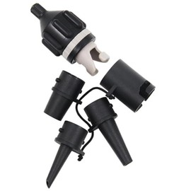 JT-HLM SUP Pump Adapters,Air Valve Converter with 4 Air Valve Nozzles, Air Pump Adapter for Inflatables, Multifunction Air Valve Attachment for Kayak,Paddle Board,Canoe,Inflatable Boat