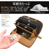 jxleichi Men's Long Wallet, Large Capacity, Long Wallet, Genuine Leather,