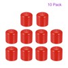 DMiotech 10pcs 32mm Inner Diameter Red Screw Protector Rubber End