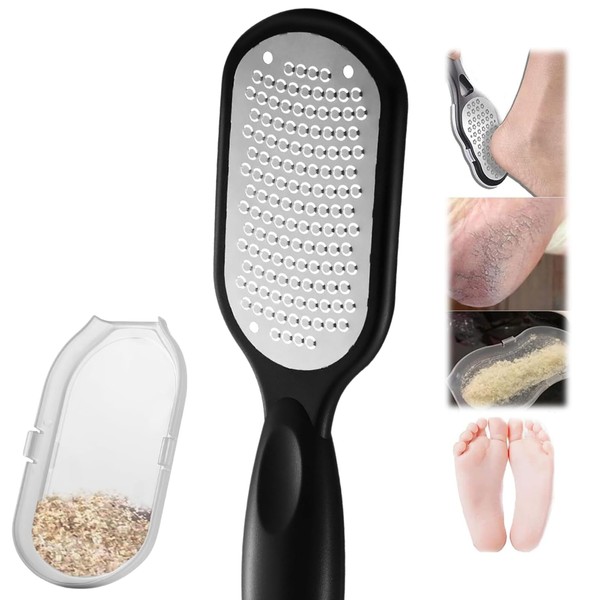 Professional Foot File & Callus Remover - Stainless Steel Pedicure