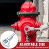 Tandefio 1 Pcs Fire Hydrant Wrench tool Heavy Duty Adjustable,