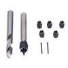 9Pcs Spot Weld Cutter Set Stainless Steel Efficient Industrial Professional