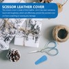 VICASKY 2pcs Leather Scissors Protector Covers for Safe Trimming Tool