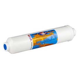 IPW Industries Inc-Omnipure -(CL10ROT40-A) - 10" x 2" T40 GAC Acid Washed Coconut Carbon Inline Filter 1/8" NPT/Single