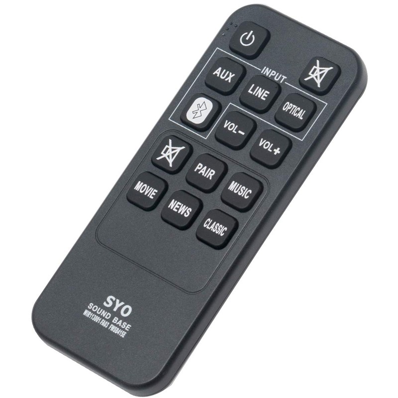 Replacement Remote Control Applicable for Sanyo WIR113001-FA05 FWSA205E 2.1 Channel