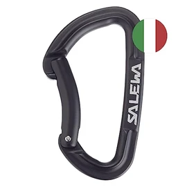 SALEWA HOT G3 BENT CARABINER, Black