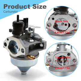 laffoonparts 16100-Z0L-876 Carburetor Carb Replacement for Honda GCV160A0 GCV160LA GCV160LA0 Lawn Mower Engines Replace# 16100-Z8B-841 16100-Z1L-854