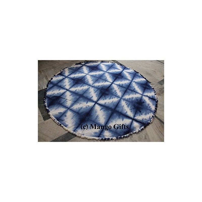 Indian Mandala Round Roundie Beach Throw Tapestry Hippy Boho Gypsy