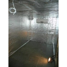 US Energy Products 10sqft Solid Reflective Grow Room Box Mylar Film Foam Insulation Vapor Barrier